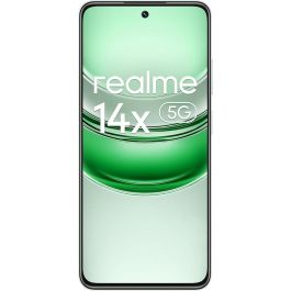 Realme 14X Smartphone 5G - 6.67" Pantalla 120Hz, 8GB RAM + 256GB, Cámara 50MP, Batería 5000mAh, Procesador Dimensity 6300, Color Peridot Green