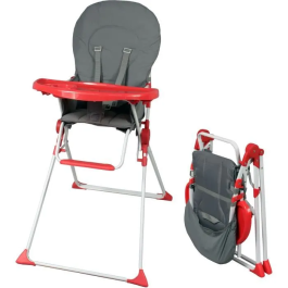 Bambisol Trona fija BambiKid - A partir de 6 meses - Mixta - Gris y rojo - Asiento PVC Precio: 72.6899998. SKU: B15YG5YLY5