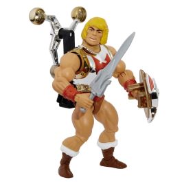 Mattel Masters Of The Universe Origins Figura He-Man Puño Volador PVC 14cm Espada Escudo Cabeza Retro Precio: 21.58999975. SKU: B1BTV3RJFS