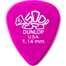 Dunlop Pack 12 Púas Delrin 500 para Guitarra - 1.14mm