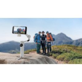 INSTA360 AABBT75304 Estabilizador para Smartphone Flow 2 con Seguimiento Panorámico de 360° y Estabilización de 3 Ejes Blanco