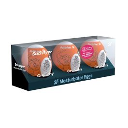 Satisfyer Huevos Masturbadores Crunchy 3 para Hombre Satisfyer Huevos Masturbadores Crunchy 3 para Hombre Precio: 11.49999972. SKU: SLC-89417