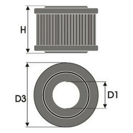 Filtro de aire Green Filters R727394