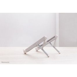Neomounts NSLS010 - Soporte Plegable Universal para Portátiles 11-17" hasta 5 kg con 6 Posiciones de Altura, Compacto - Plata