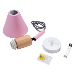 Lámpara Colgante Talisay SKD-P80004 Diseño Industrial de Metal para Interiores, Compatible Bombilla E27, Cable Regulable en Altura