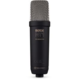 Rode NT1 5Th Gen Micrófono de Estudio con XLR y USB, Grabación 32 bits, DSP Avanzado