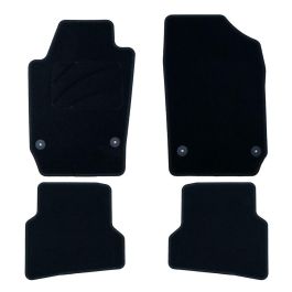 OCC Design OCCST0009 Alfombrillas a Medida para Seat Ibiza 6J Familiar 3 y 5 Puertas (2008-2017) Velour con Anclaje Original y Talonera Reforzada