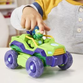 Hasbro HASG14755P0 - Marvel Iron Man & Friends Armadura y Vehículo Mecha 2 en 1 de Iron Hulk, Juguete a partir de 4 años