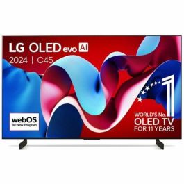 LG OLED42C45LA Televisor OLED evo C4 42" 4K Ultra HD Smart TV 2024 con Procesador α9 Gen7 AI
