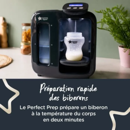 Tommee Tippee Perfect Prep Day & Night Calentador de Biberones Negro