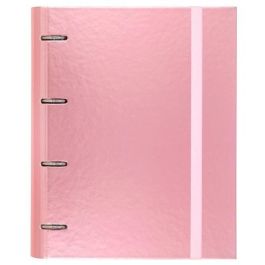 Carchivo Carpeta Anillas 4x35 mm A4 Cartón Plastificado Rosa, 100 Hojas 90 gr Precio: 10.50000006. SKU: S8403309
