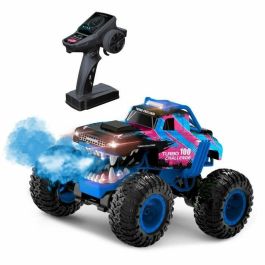 Coche Teledirigido - TURBO CHALLENGE - Smashroar TC100 - Opción Humo - Azul - 1/12 - Batería Recargable y Pilas incluidas Precio: 81.78999961. SKU: B1H56M23FC