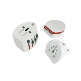 MicroConnect Adaptador Mundial de Viaje Doble USB, para dispositivos de 2 y 3 polos en más de 150 países Precio: 79.98999998. SKU: B18JF4JHYP