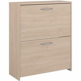 Parisot EASYLIFE7901MCHA Zapatero EASY LIFE con 2 Puertas, Roble - 66,5 x 78,5 x 25,1 cm
