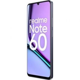 Realme NOTE 60 4-128 BK Smartphone 4GB RAM 128GB Negro, Pantalla 6.74" 90Hz, Batería 5000mAh, Cámara 32MP, Ultra Resistente