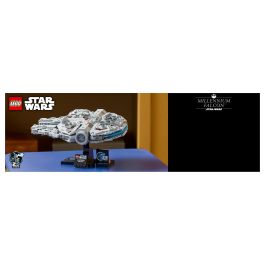 LEGO Star Wars Millennium Falcon 75375 Halcón Milenario Juego de Construcción 921 Piezas