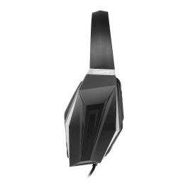 GIGABYTE Force H5 Auriculares Gaming para PC - Diadema Alámbrico con Micrófono Boom, USB, Circumaural, 20-20000 Hz, Negro