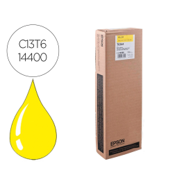 Epson GF Stylus Photo 7900/9900 Cartucho Tinta Amarillo Alta Capacidad Original Precio: 323.50000012. SKU: B194YMWQN4