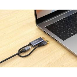 Vivolink Adaptador USB-C a cualquier dispositivo, soporta video 4K@30Hz y USB 3.0 para laptops, cámaras y micrófonos Precio: 51.49999943. SKU: B1DS6YV8XZ