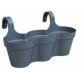 Maceta ARTEVASI - CAPRI TRIPLE - Balcón - Azul Pizarra - L54 x P30,5 x H28 cm Maceta ARTEVASI - CAPRI TRIPLE - Balcón - Azul Pizarra - L54 x P30,5 x H28 cm