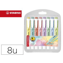 Stabilo Marcador Fluorescente Swing Cool Pastel C-Surtidos Blíster 8 Ud