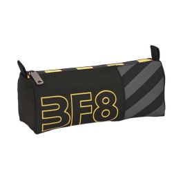 Estuche Escolar BlackFit8 Zone Negro 21 x 8 x 7 cm Estuche Escolar BlackFit8 Zone Negro 21 x 8 x 7 cm