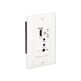 Muxlab Transmisor HDMI HDBT UHD-4K Wallplate, Transmisión hasta 40m en 4K/30 (4:4:4), Empotrable Precio: 400.2075. SKU: B14N25GA7V