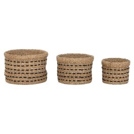 DKD Home Decor Cesta Boho de Seagrass y Yute Natural y Negro, Set de 3 Cestas de Almacenamiento Decorativas 45x30x45cm DKD Home Decor Cesta Boho de Seagrass y Yute Natural y Negro, Set de 3 Cestas de Almacenamiento Decorativas 45x30x45cm Precio: 41.7899999. SKU: B172FX4NSL