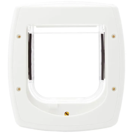 Ferplast Puerta para Gatos y Perros Swing 3 Basic Blanca