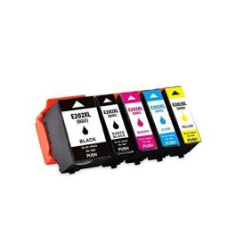 Dayma Cartucho Tinta Compatible Epson 202XL Negro Foto para XP 6000 6005 6100 6105 T02H1 T02F1