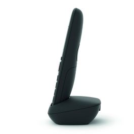 Gigaset AS690 HX int. Teléfono Inalámbrico DECT/Analógico con Altavoz Negro