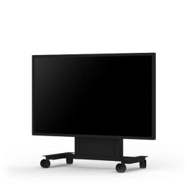 SMS Func Mobile Motorized Soporte de Pantalla Móvil Ajustable en Altura Negro para Displays Grandes y Táctiles