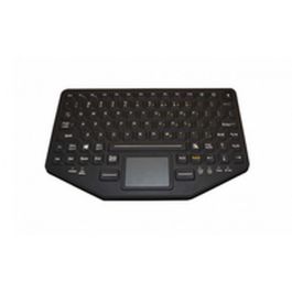 Teclado Gamber Johnson 7300-0113 Negro Qwerty Español