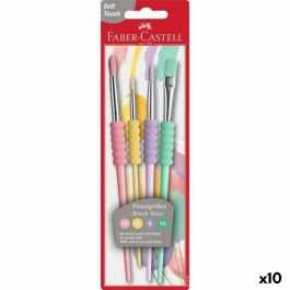 Pinceles Faber-Castell 4 Piezas Pastel (10 Unidades)