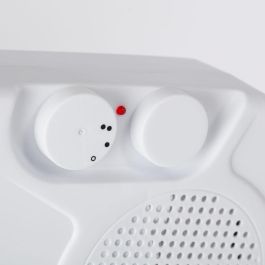 Calefactor Resistencia Ventilador 500W Blanco | Termostato Regulable | Posición Vertical Horizontal | Protección Sobrecalentamiento