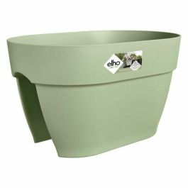 ELHO - Maceta - Vibia Campana Flower Bridge 40 - Verde Pistacho - Balcón exterior - L 26 x An 39 x Al 22 cm Precio: 31.50000018. SKU: B1GSSSYW9S