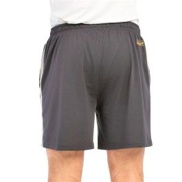 Pantalones Cortos Deportivos para Hombre Bullpadel Buzos 700 Gris oscuro Pádel 44