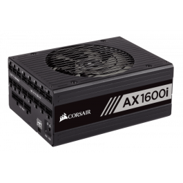 Fuente de Alimentación Corsair AX1600i 1600 W Modular 80 PLUS Titanium Negro