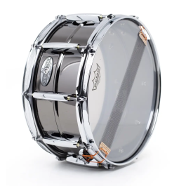 Pearl Caja 14 x 6.5" Sensitone Brass (1 Mm) - Black Chrome Pearl