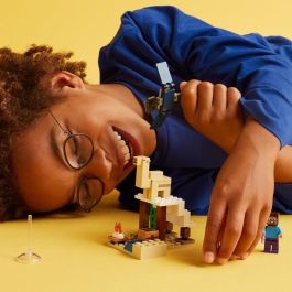 LEGO 21251 Minecraft La Expedición de Steve al Desierto Set de Construcción con Casa, Fantasma y Camello Bebé