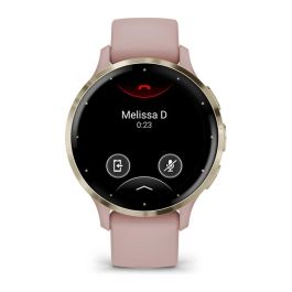 Garmin Venu 3S Dust Rose/Soft Gold Reloj Inteligente AMOLED Táctil GPS 1.2" 8GB 5 ATM Unisex