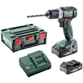 Taladro atornillador inalámbrico sin escobillas 18V 55Nm portabrocas 13mm + 2 baterías 2Ah + cargador + Metabox145 - METABO - BS 18 L BL