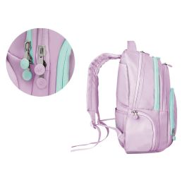 Mochila Antartik Fusion Flex Multibolsillo Morado 19 L 450x180x300 mm