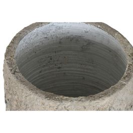 DKD Home Decor Jarrón Indo 1c25 XXL Terracota Hecho a Mano 50 x 50 x 100 cm