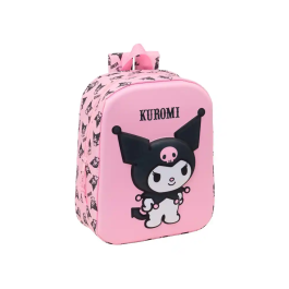 SAFTA Mochila 3D Kuromi Hello Kitty Guarderia Preescolar 27cm Precio: 9.89000034. SKU: B1F8XTHPQB