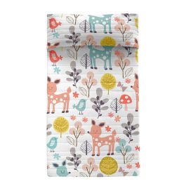 Colcha HappyFriday Moshi Moshi Multicolor 200 x 260 cm Ciervo Bosque Precio: 75.6129. SKU: B125YWVXFQ