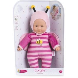 Corolle Muñeca Bebé Pti' Coeur Abeille, 30 cm, con aroma a vainilla, ideal desde 9 meses, cuerpo flexible y lavable