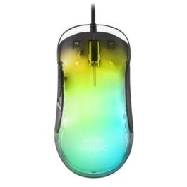 Ratón Gaming Mars Gaming MMGLOW/ Hasta 12800DPI/ Negro Ratón Gaming Mars Gaming MMGLOW/ Hasta 12800DPI/ Negro