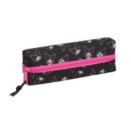 Safta Bolso Estuche Portatodo Escolar Kuromi Rectangular Goma Elástica 22 cm con 1 Cremallera 40x70x220 mm Safta Bolso Estuche Portatodo Escolar Kuromi Rectangular Goma Elástica 22 cm con 1 Cremallera 40x70x220 mm