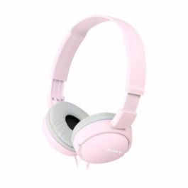 Sony MDR-ZX110P Auriculares de Diadema Supraaurales Cerrados Plegables con Jack 3.5mm y Almohadillas Acolchadas Color Rosa